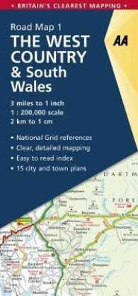 The West Country & South Wales (Aa Regional Road Maps Britain) （MAP）