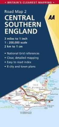 Central Southern England Road Map (Aa Regional Road Maps) （FOL MAP）