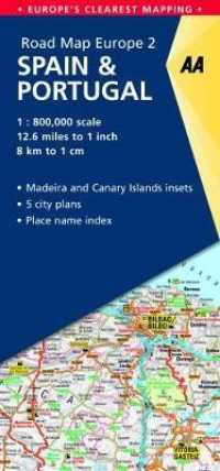 AA Road Map Europe Spain & Portugal (Aa Road Map Europe) （FOL MAP）