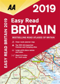 AA Publishing 2019 Easy Read Britain : The Uk's Biggest Selling Road Atlases （19TH）