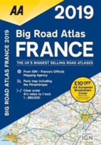 AA Big Road Atlas France 2019 （18TH）