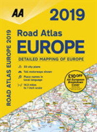 AA Road Atlas Europe 2019 (Aa Road Atlas Europe) （SPI）