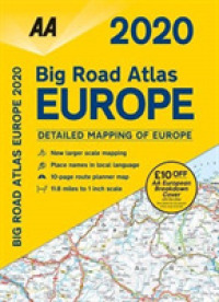 AA Big Road Atlas 2020 Europe （15 SPI）