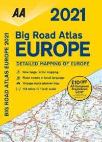 Aa Publishing Big Road Atlas 2021 Europe （16 SPI）