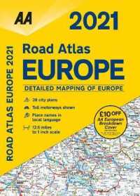 Aa Publishing 2021 Europe Road Atlas