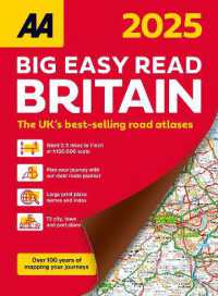 AA Big Easy Read Atlas Britain 2025 (Aa Road Atlas) （20TH）