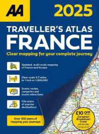 AA Traveller's Atlas France 2025 (Aa Road Atlas) （2ND）
