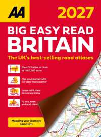 AA Big Easy Read Atlas Britain 2027 (Aa Road Atlas) （22TH）