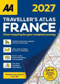 AA Traveller's Atlas France 2027 （4TH）