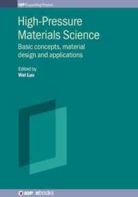 High-Pressure Materials Science : Basic concepts, material design and applications (Iop ebooks)