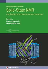 Solid-State NMR : Applications in biomembrane structure (Iop ebooks)