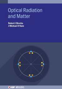 Optical Radiation and Matter (Iop ebooks)