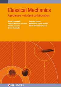 Classical Mechanics : A professor-student collaboration (Iop ebooks)