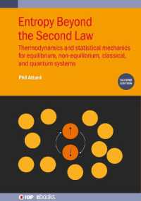 Entropy Beyond the Second Law (Second Edition) : Thermodynamics and statistical mechanics for equilibrium, non-equilibrium, classical, and quantum systems (Iop ebooks) （2ND）