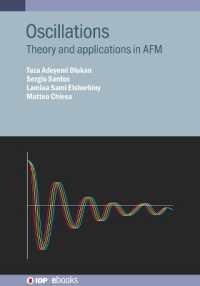 Oscillations : Theory and applications in AFM (Iop ebooks)