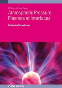 Atmospheric Pressure Plasmas at Interfaces (Iop ebooks)