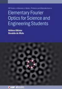Elementary Fourier Optics for Science and Engineering Students (Iop Series in Advances in Optics, Photonics and Optoelectronics)