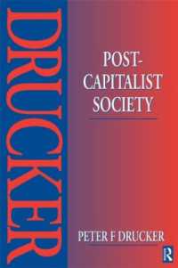 Post-Capitalist Society / Drucker, Peter - 紀伊國屋書店ウェブ