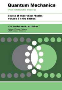 Quantum Mechanics : Non-Relativistic Theory / Landau, L D