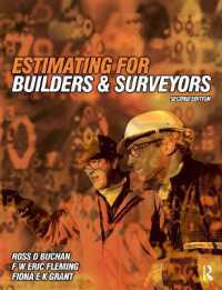 Estimating for Builders and Surveyors （2ND）