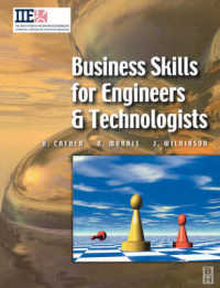 Business Skills for Engineers and Technologists (Iie Core Textbooks S.)