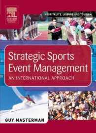 Strategic Sports Event Management : An International Approach