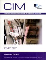 Chartered Institute of Marketing (Cim) - 9 Emerging Issues : Study Text -- Paperback