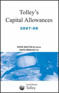 Tolley's Capital Allowances -- Paperback