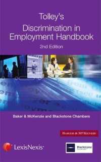 Tolley's Discrimination in Employment Handbook （2ND）