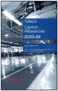 Tolley's Capital Allowances 2023-24 -- Paperback / softback