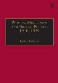 Women, Modernism and British Poetry, 1910-1939 : Resisting Femininity