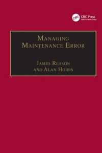 Managing Maintenance Error : A Practical Guide