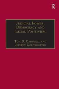 Judicial Power, Democracy and Legal Positivism (Applied Legal Philosophy)