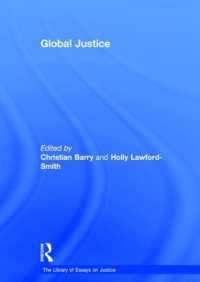 グローバル正義<br>Global Justice (The Library of Essays on Justice)