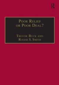 Poor Relief or Poor Deal? : The Social Fund, Safety Nets and Social Security (Studies in Cash & Care)