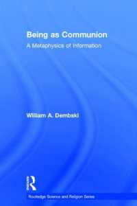 Being as Communion : A Metaphysics of Information (Routledge Science and Religion Series)