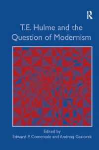 T.E. Hulme and the Question of Modernism