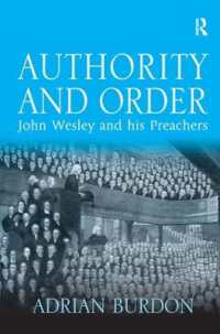 Authority and Order : John Wesley and his Preachers