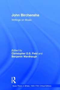 John Birchensha: Writings on Music (Music Theory in Britain, 1500-1700: Critical Editions)
