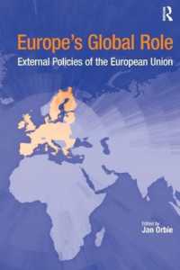 欧州のグローバルな役割：ＥＵの対外政策<br>Europe's Global Role : External Policies of the European Union