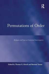 Permutations of Order : Religion and Law as Contested Sovereignties