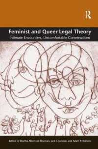 フェミニズム法学とクィア法学<br>Feminist and Queer Legal Theory : Intimate Encounters, Uncomfortable Conversations