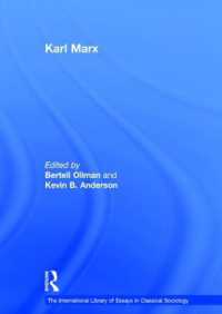 マルクス研究論文集（古典社会学国際研究論文叢書）<br>Karl Marx (The International Library of Essays in Classical Sociology)