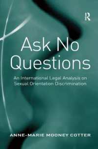 性的指向に基づく差別：国際法分析<br>Ask No Questions : An International Legal Analysis on Sexual Orientation Discrimination