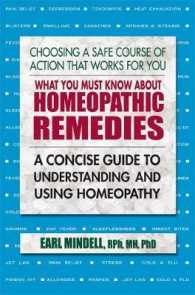 What You Must Know about Homeopathic Remedies : A Concise Guide to Understanding and Using Homeopathy