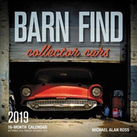 Barn Find Collector Cars 2019 Calendar （16M WAL）
