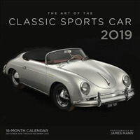 The Art of the Classic Sports Car 2019 Calendar （16M）