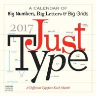Just Type 2017 Calendar （WAL）