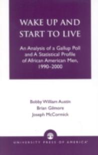 Wake Up and Start to Live : An Analysis of a Gallup Poll and a Statistical Profile of African American Men, 1990-2000