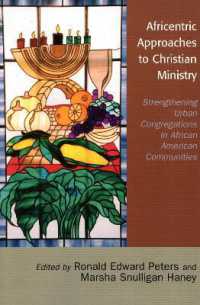 Africentric Approaches to Christian Ministry: Strengthening Urban Congregations in African American Communities